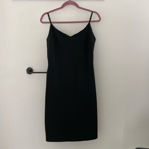 Barlll Size XL Black Midi dress